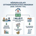 Hogy kell igényelni a közszolgálati dolgozók Otthontámogatását – 2026 – 1 millió forint